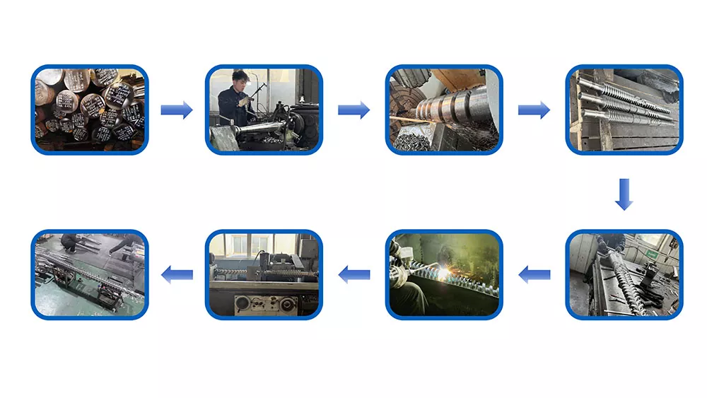 ווי סקרוז און באַראַלז זענען מאַנופאַקטורעד: אַ פאַבריק-בינע גייד ווי סקרוז און באַראַלז זענען מאַנופאַקטורעד: אַ פאַבריק-בינע גייד